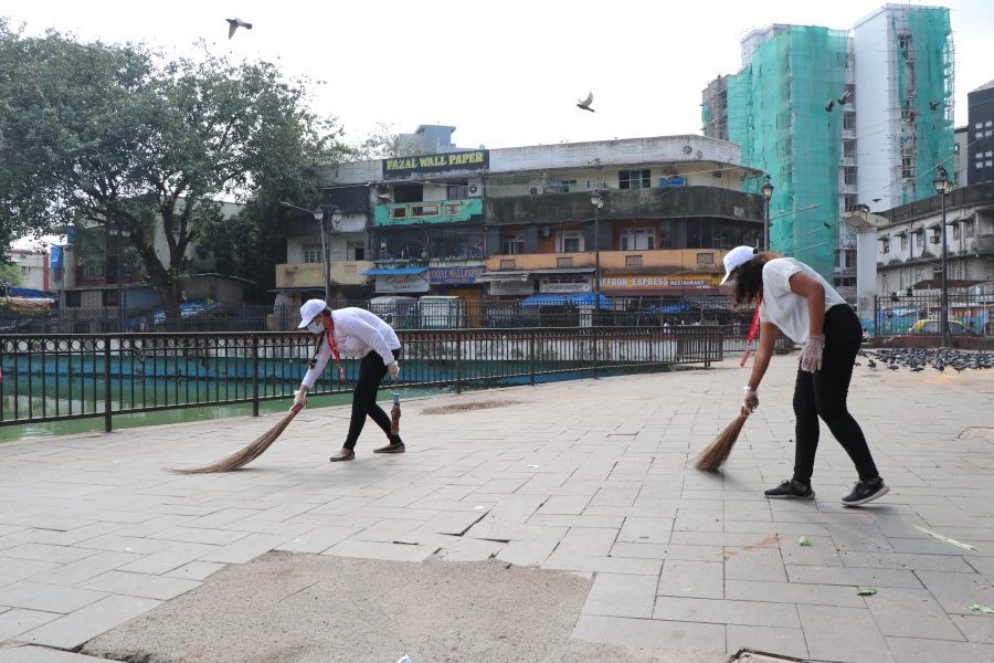 Cleanliness Drive at Bandra Talao