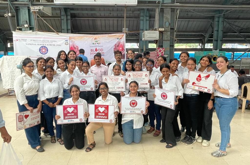 SPICEFW’s NSS Unit Lends Hand at a Blood Donation Drive
